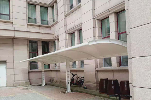 哈爾濱張拉膜車棚可以應用在什么地方?